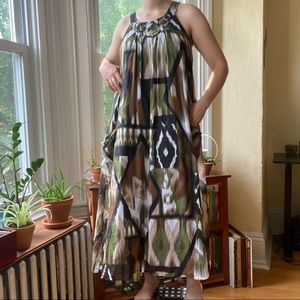 Batik Maxi Dress